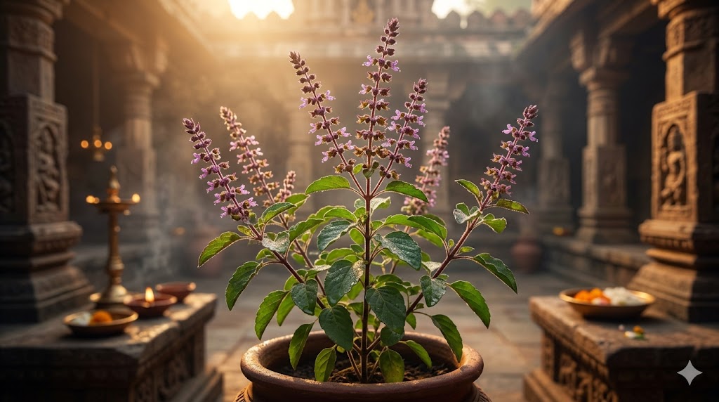 Tulsi plant ingredient spotlight